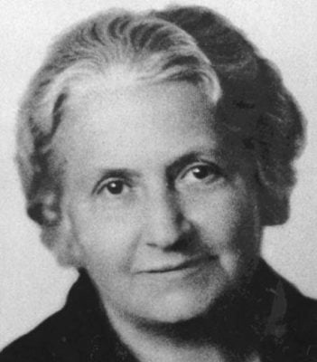 Photo de Maria Montessori vers 40 ans