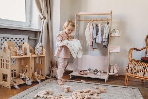 Dressing Montessori - Notre dressing Montessori adapté pour votre